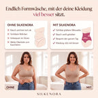 Ohne und mit Silkenora im Vergleich